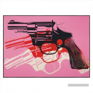 Andy Warhol œuvres - Pistolet 2 Andy Warhol
